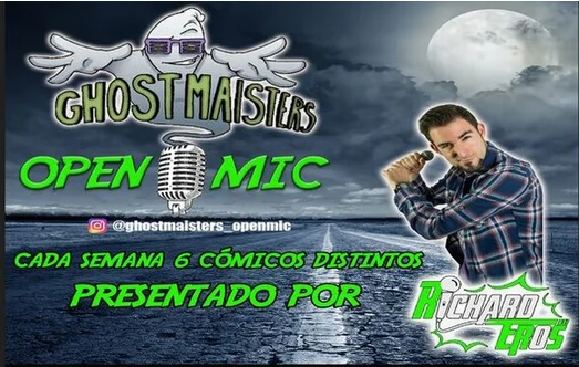 Ghostmaister Open Mic comedia