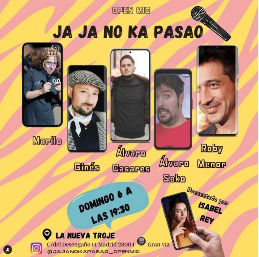 Standup comedy monólogos risas humor