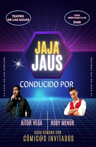 jajajaus the comedians house sow de standup comedy monólogos Madrid
